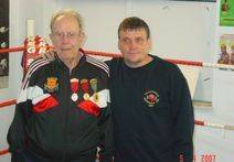 TONY RABBETTS (Eighties welterweight from Middlesex, and trainer at Twickenham Brunswick boxing club for 30 years)